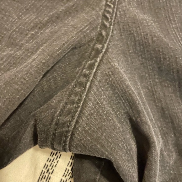 Lee Rider Capri Black Jeans Size 26w - Picture 8 of 10